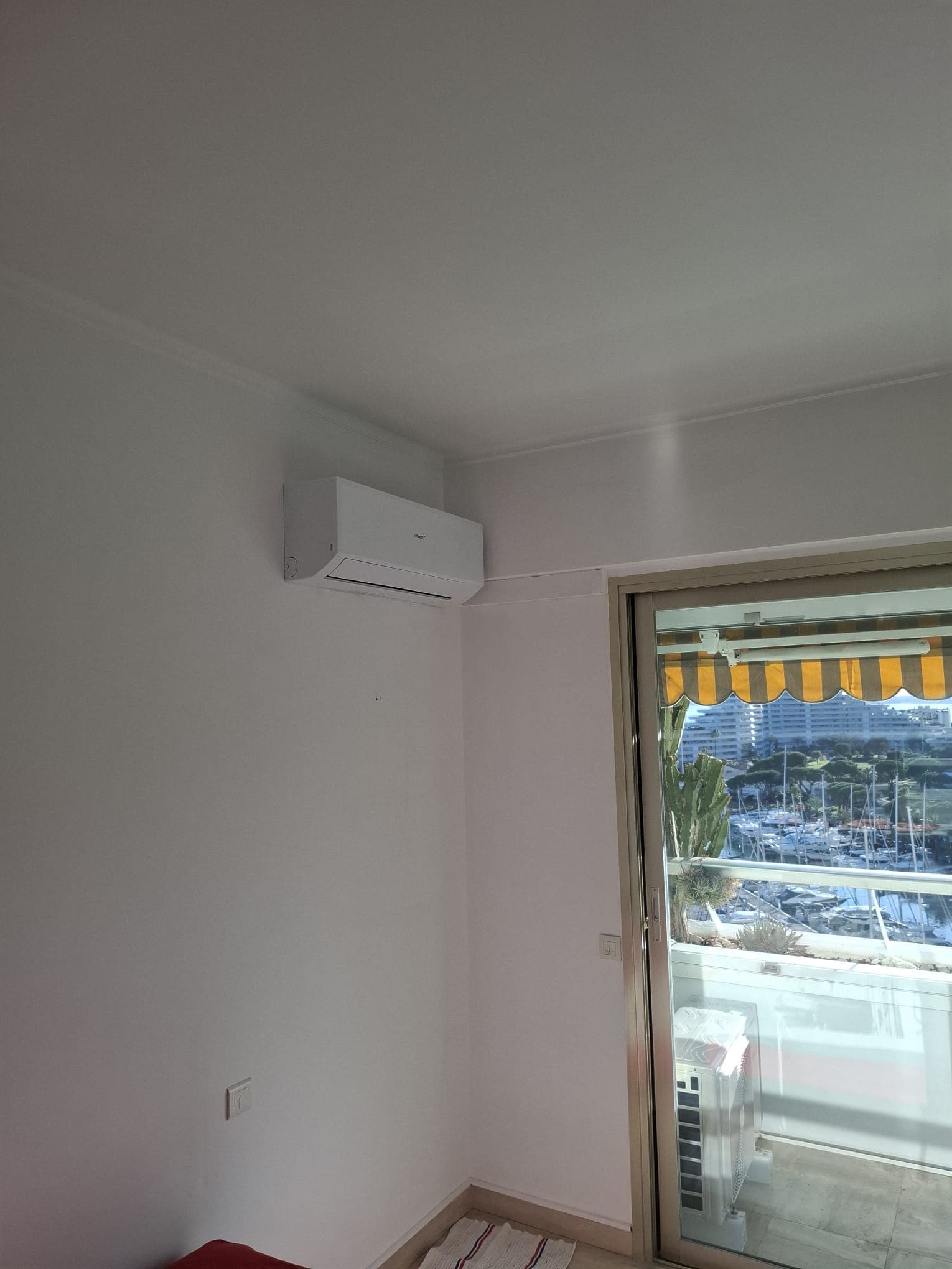 Climatiseur chambre vue mer